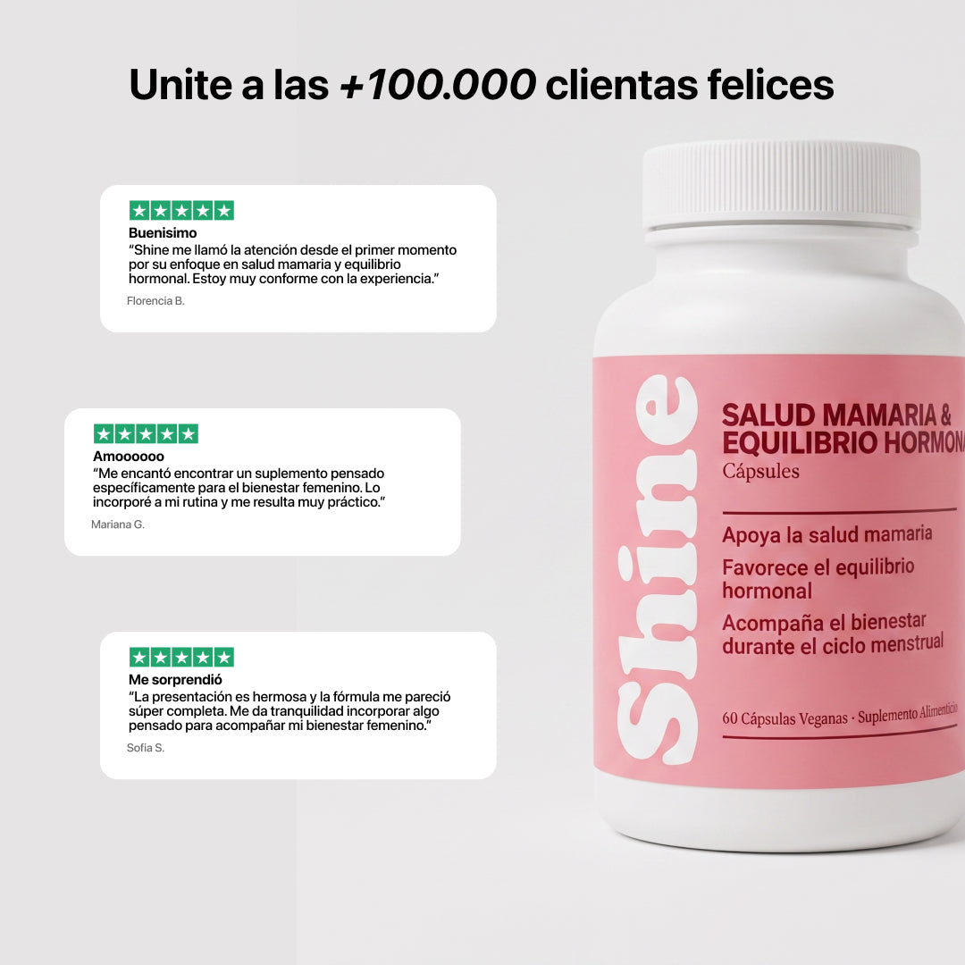 Shine™ — Salud Mamaria & Equilibrio Hormonal